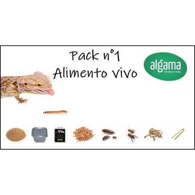 Pack alimento vivo Nº1 